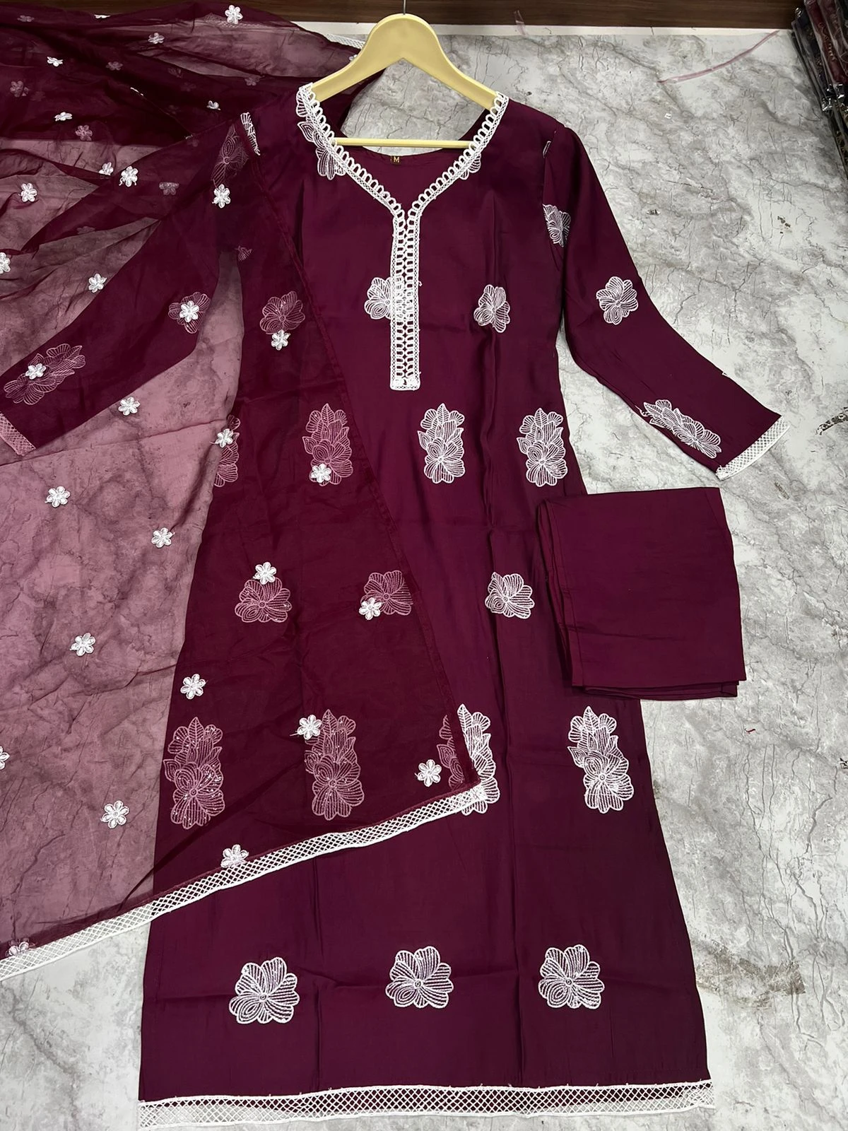 Banwery Peri Peri Heavy Russian Silk Wholesale Readymade Salwar Suit Catalog — Wholesale Readymade Suit, Banwery wholesale from Surat - Gallery Image 4